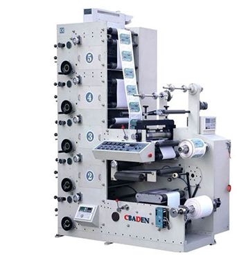 Label Paper Flexo Printing Machine